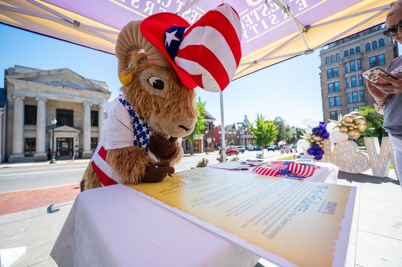WCU 250 Celebration
