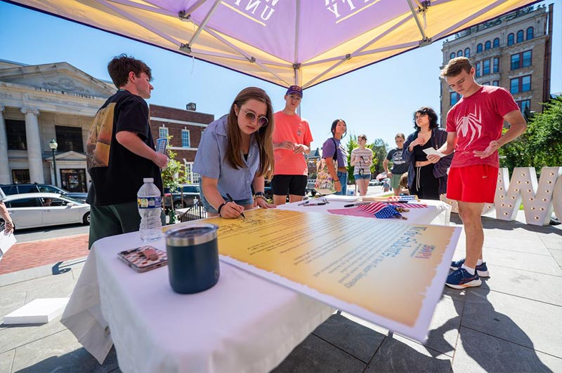 WCU 250 Celebration