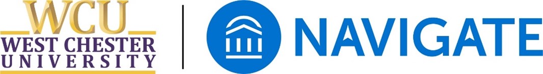 Navigate and WCU logos