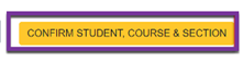 Confirm student and course button screenshot