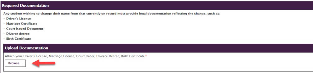 required documents