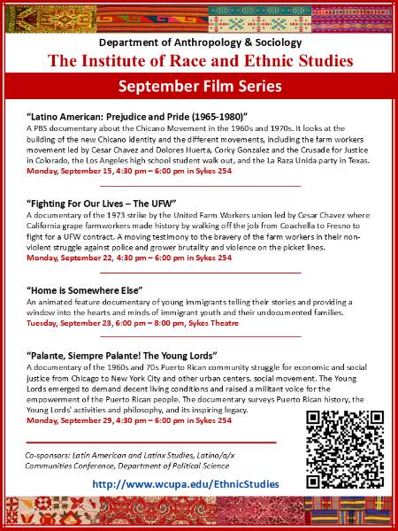Film Series calendar