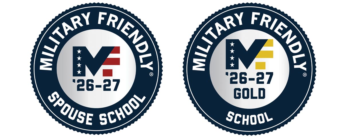 Two Military Friendly Badges for the 26-27 School Year