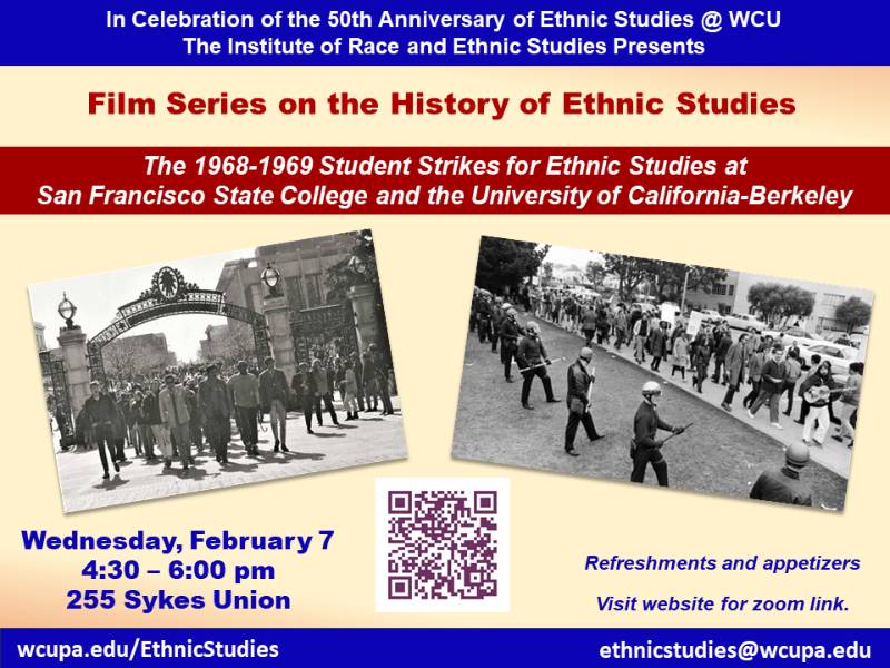 Film Series on the History of Ethnic Studies, 2024